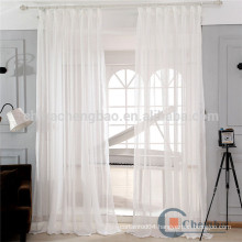 100% Polyester Material translucidus Feature Voile Fabric curtains